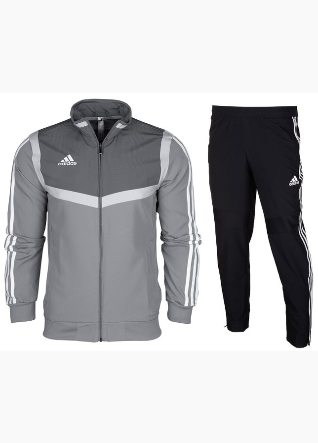 Adidas Dres kompletny Dziecięcy JR spodnie kurtka Tiro 19 Presentation DW4789 / D95954 Adidas Dres kompletny Dziecięcy JR spodnie kurtka Tiro 19 Presentation DW4789 / D95954