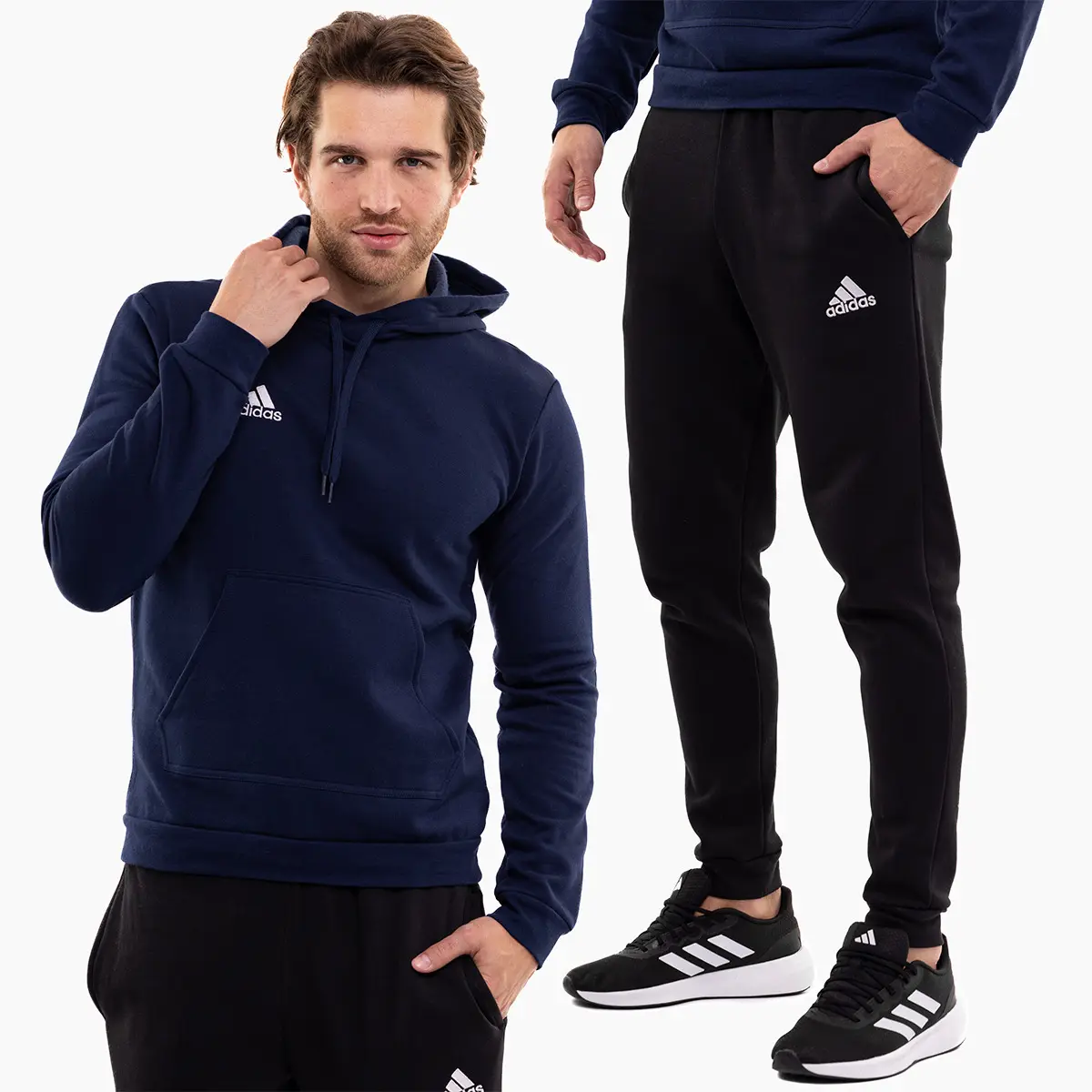 adidas Dres męski Entrada 22 Hoody H57513/HB0574