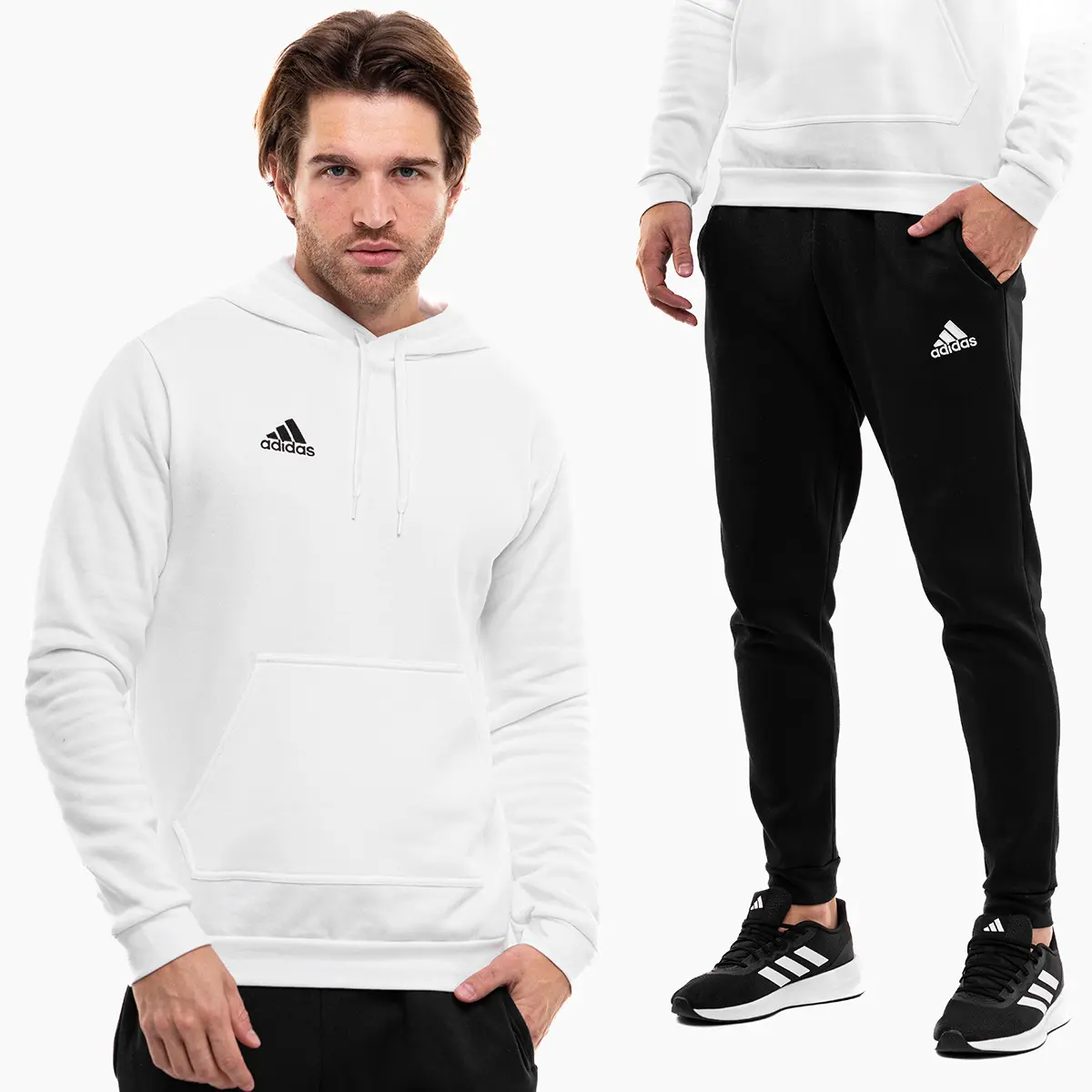 adidas Dres męski Entrada 22 Hoody HG6302/HB0574