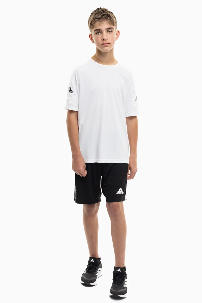 adidas dziecięcy strój sportowy koszulka spodenki Squadra 21 Jersey GN5740/GN5767