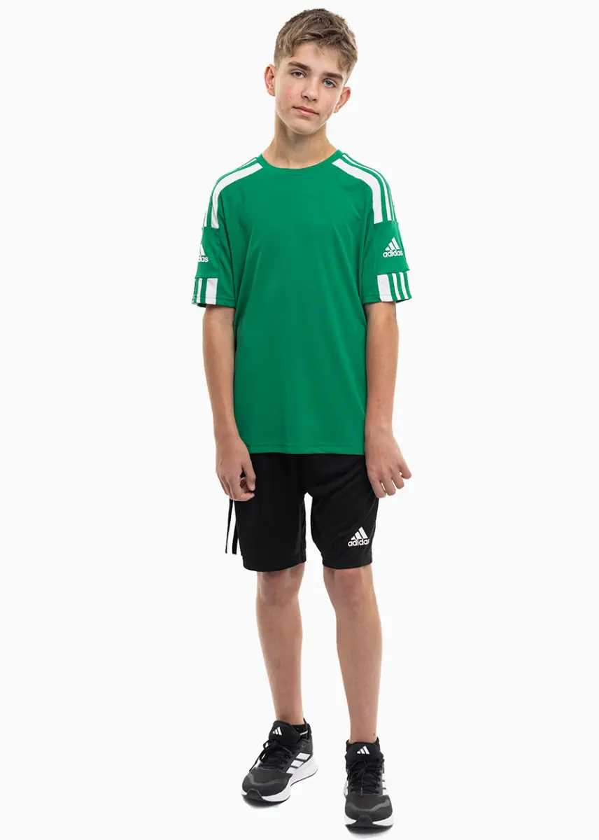adidas dziecięcy strój sportowy koszulka spodenki Squadra 21 Jersey GN5743/GN5767
