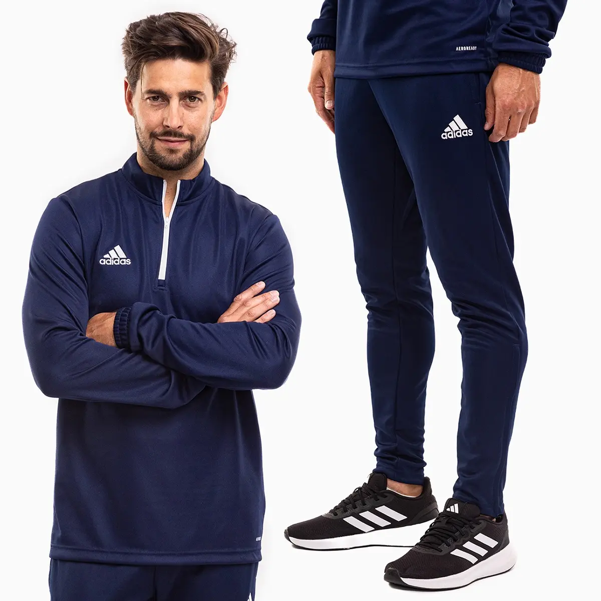 adidas Komplet męski Entrada 22 Training HB5327/HC0333