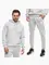 Zdjęcie adidas komplet męski Entrada 26 Hoody szary bluza z kapturem i spodnie dresowe JZ6578/JZ9139 wariantu produktu