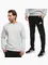 Zdjęcie adidas komplet męski Entrada 26 Sweat Top szary bluza i spodnie dresowe JZ6572/JZ9138 wariantu produktu