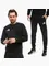 Zdjęcie adidas komplet męski Entrada 26 Sweat Top czarny bluza i spodnie dresowe JZ6573/JZ9138 wariantu produktu