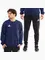Zdjęcie adidas komplet męski Entrada 26 Sweat Top granatowy bluza i spodnie dresowe JZ6574/JZ9138 wariantu produktu
