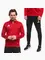 Zdjęcie adidas komplet męski Entrada 26 Track czerwony bluza rozpinana i spodnie dresowe JZ6586/KE9848 wariantu produktu