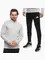 Zdjęcie adidas komplet męski Entrada 26 Track szary bluza rozpinana i spodnie dresowe JZ6592/KE9848 wariantu produktu