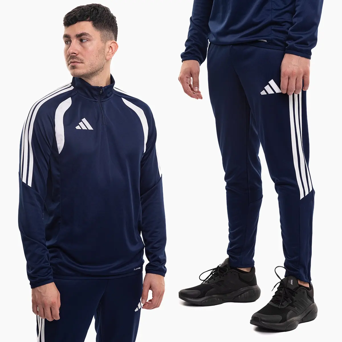 adidas komplet męski Tiro 26 League granatowy bluza i spodnie dresowe JY9695/JY7110