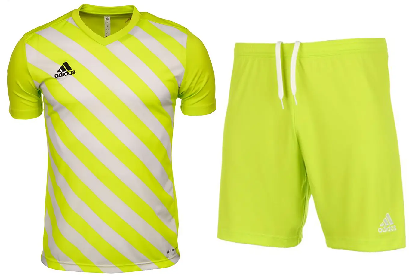 adidas Męski strój sportowy koszulka spodenki Entrada 22 Gfx Jsy HF0118/HC5061