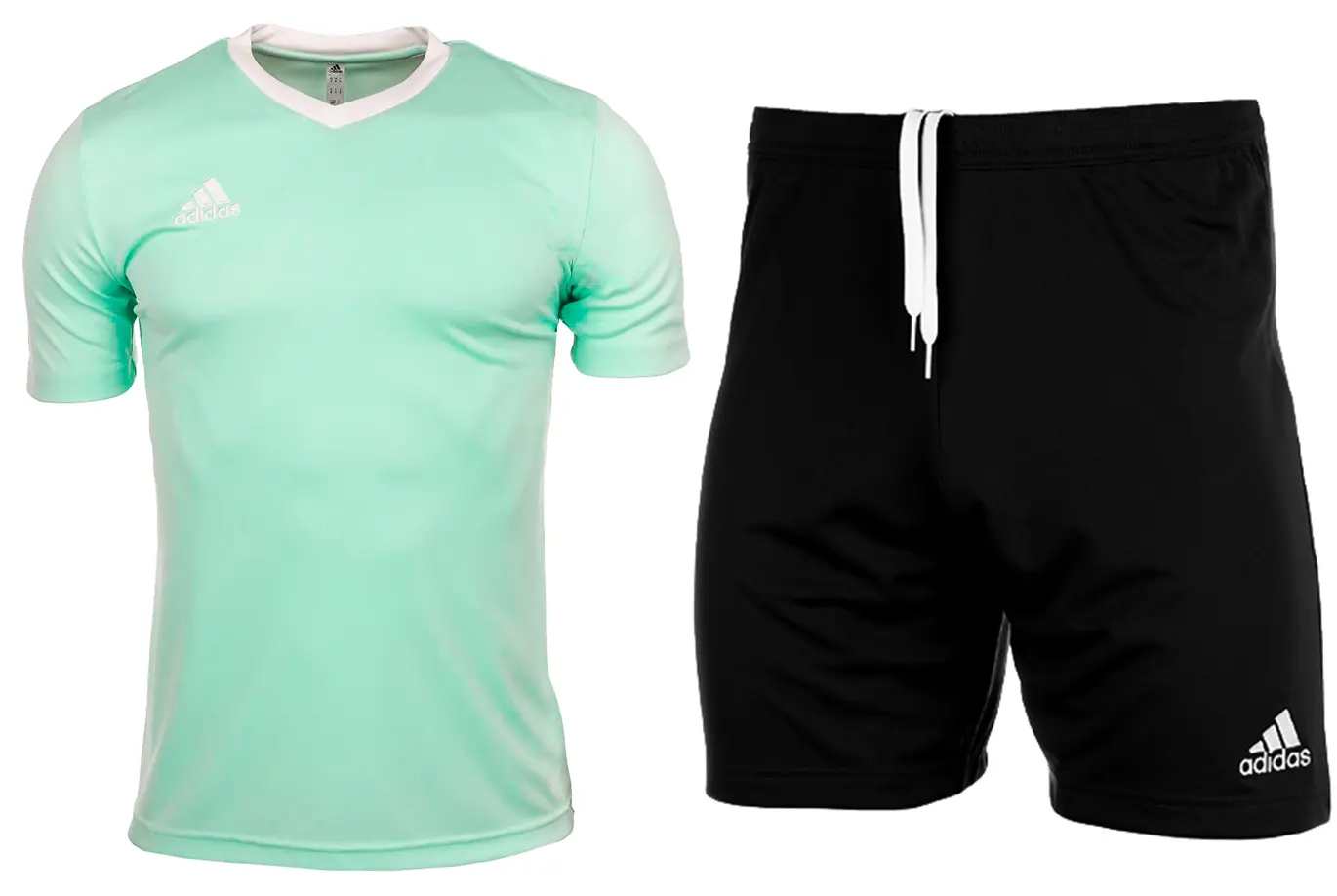 adidas Męski strój sportowy koszulka spodenki Entrada 22 Jsy HC5073/H57504