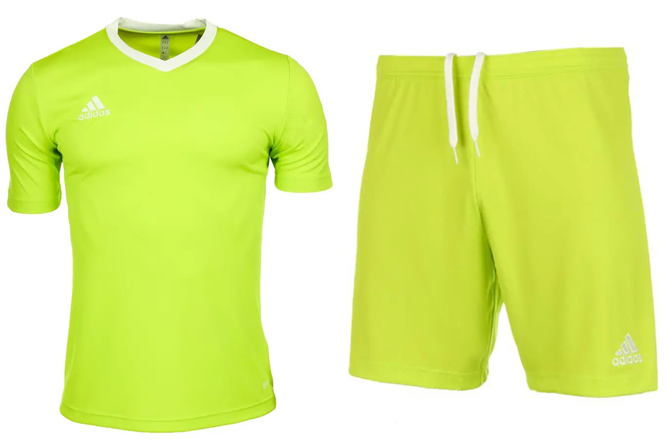 adidas Męski strój sportowy koszulka spodenki Entrada 22 Jsy HC5077/HC5061