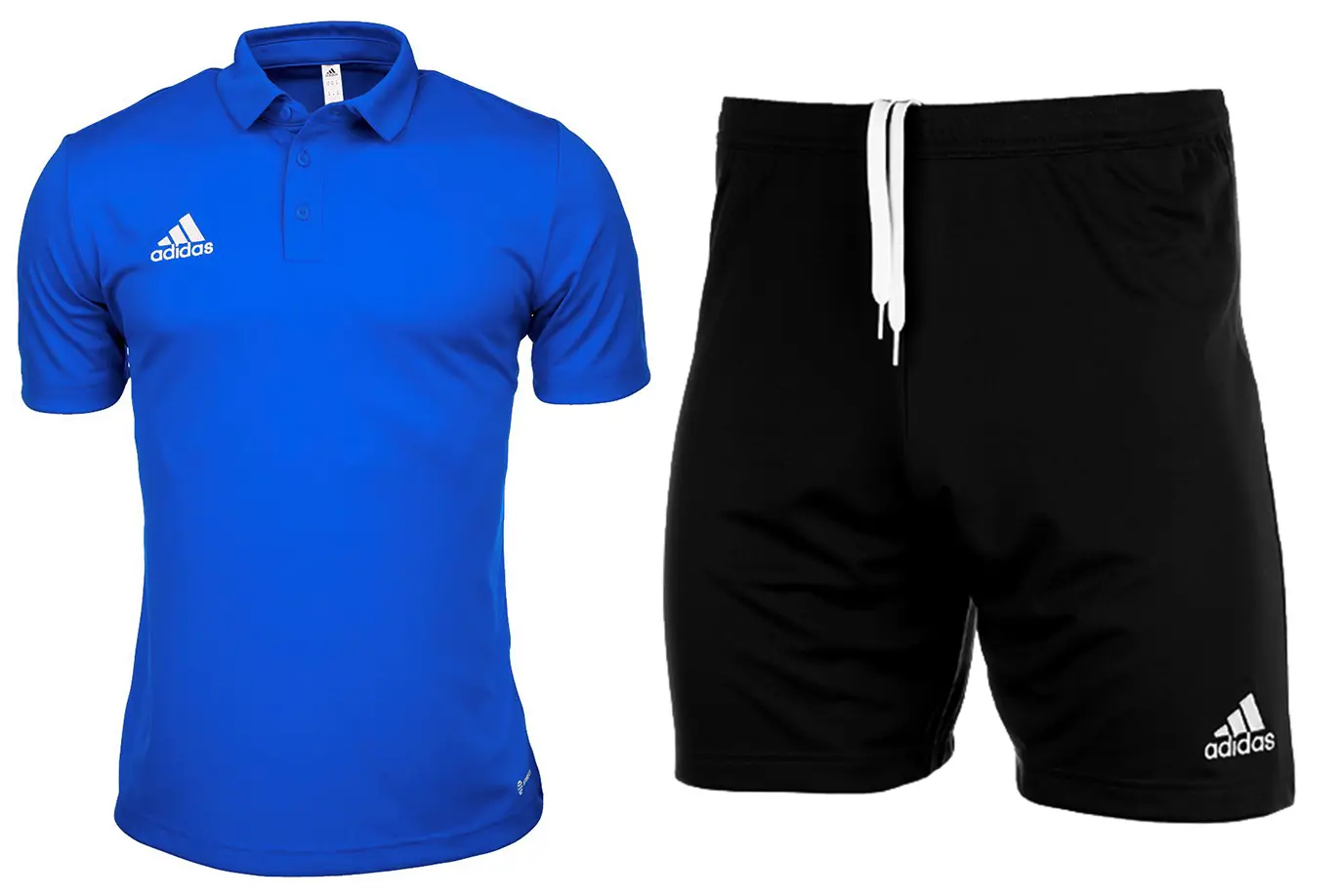adidas Męski strój sportowy koszulka spodenki Entrada 22 Polo HG6285/H57504