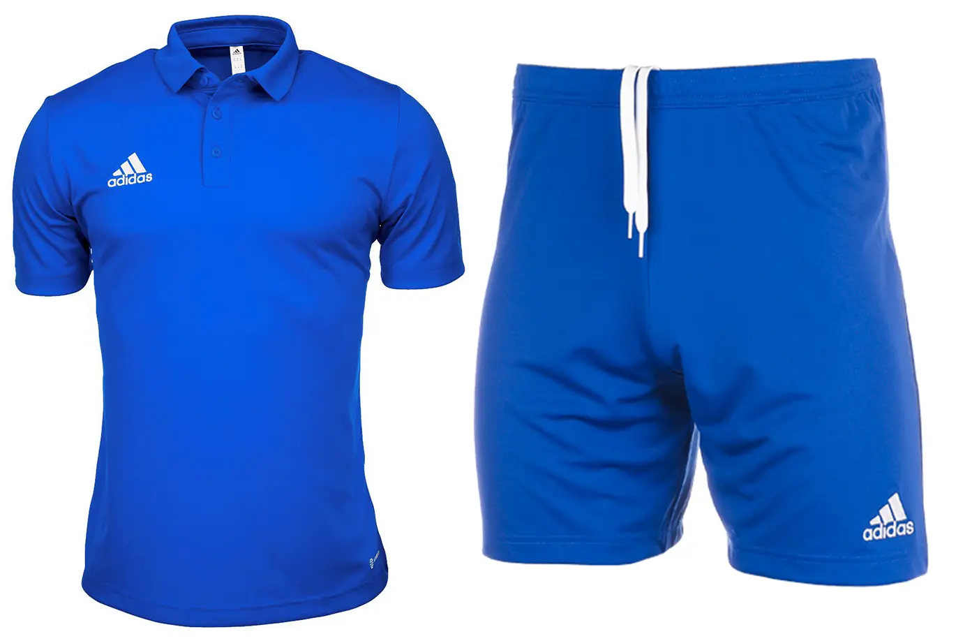 adidas Męski strój sportowy koszulka spodenki Entrada 22 Polo HG6285/HG6294