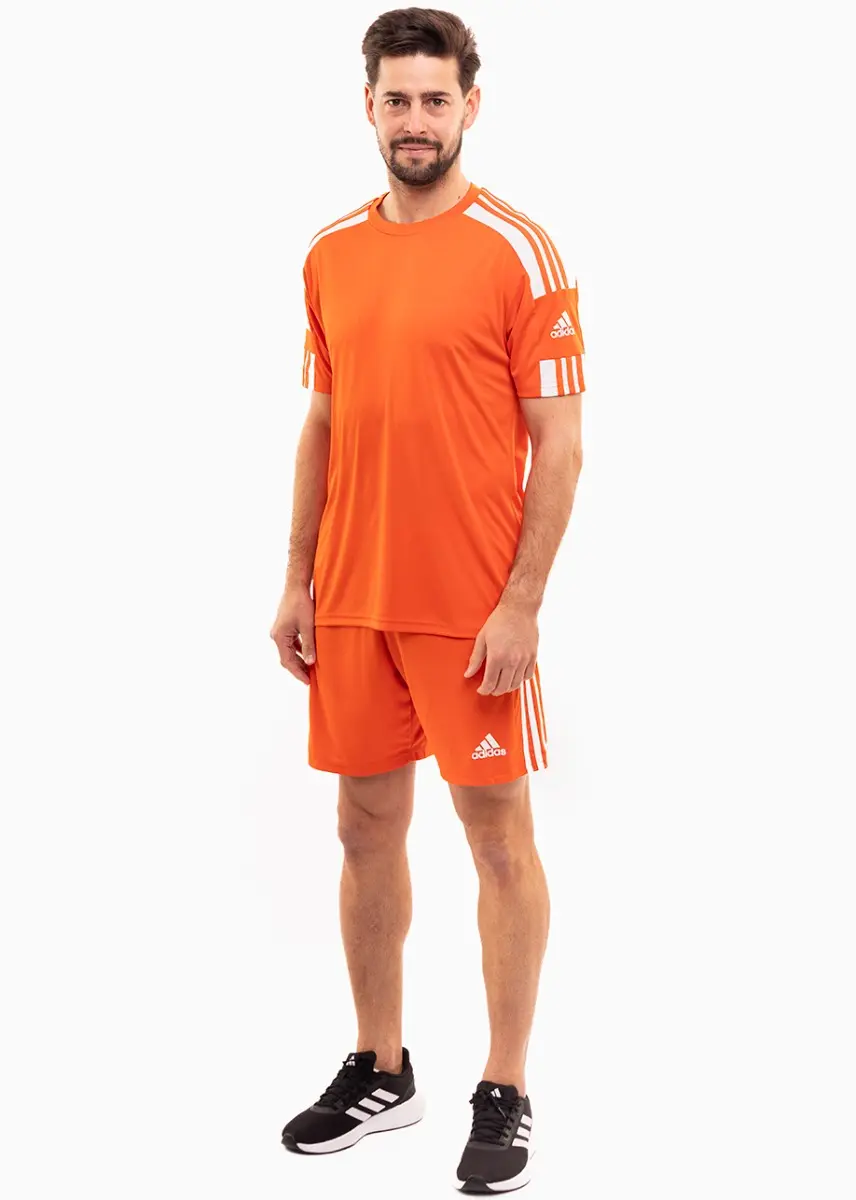 adidas męski strój sportowy koszulka spodenki Squadra 21 Jersey Short Sleeve GN8092/GN8084
