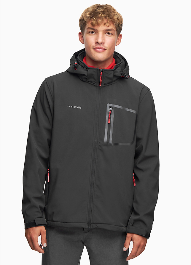 Alpinus Kurtka Męska Softshell Stenshuvud BR43371 Alpinus Kurtka Męska Softshell Stenshuvud BR43371