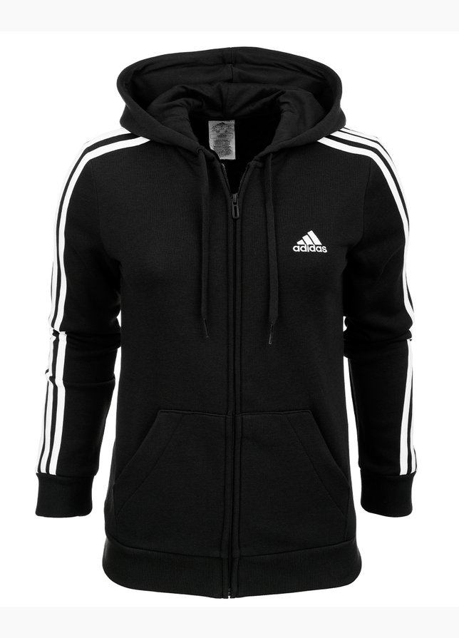 adidas Bluza damska Essentials Fleece 3-Stripes Full-Zip Hoodie GM5567 adidas Bluza damska Essentials Fleece 3-Stripes Full-Zip Hoodie GM5567