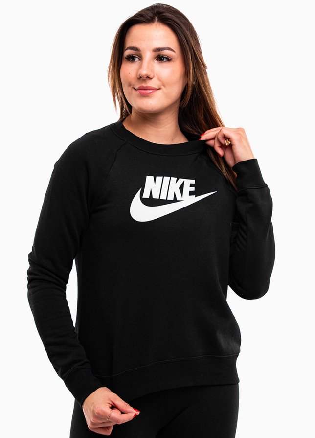 Nike Bluza Damska Essentials Crew FLC HBR BV4112 010 Nike Bluza Damska Essentials Crew FLC HBR BV4112 010