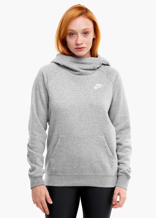 Nike Bluza damska Essentials Funnel Po Flc BV4116 063 Nike Bluza damska Essentials Funnel Po Flc BV4116 063