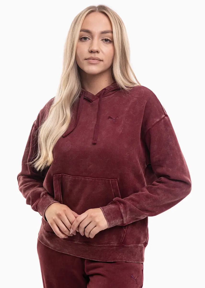 PUMA Bluza damska ESS Elevated Relaxed Wash Hoodie 688103 96