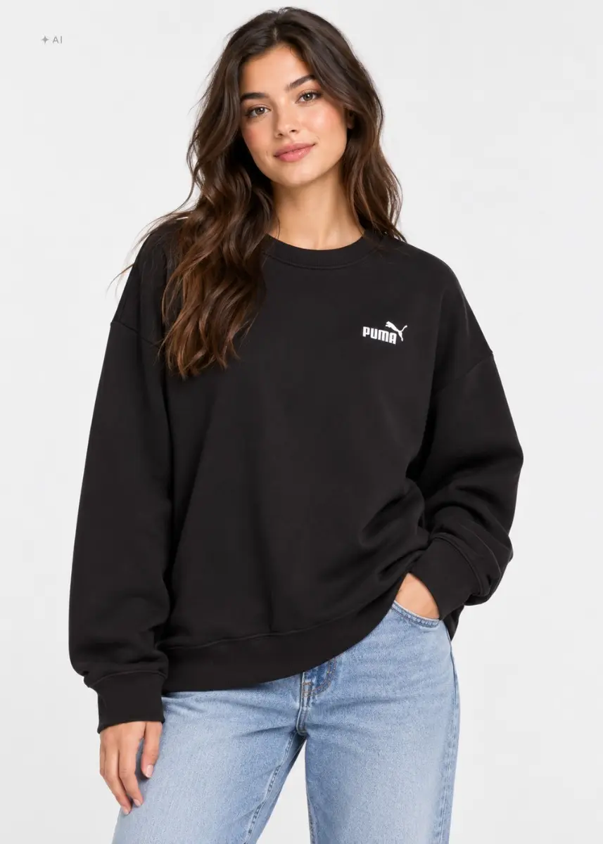 Bluza damska Puma ESS Small No. 1 Logo Relaxed Crew 633268 01