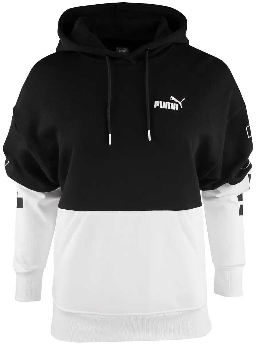 PUMA Bluza damska Power Colorblock Hoodie FL 676023 01