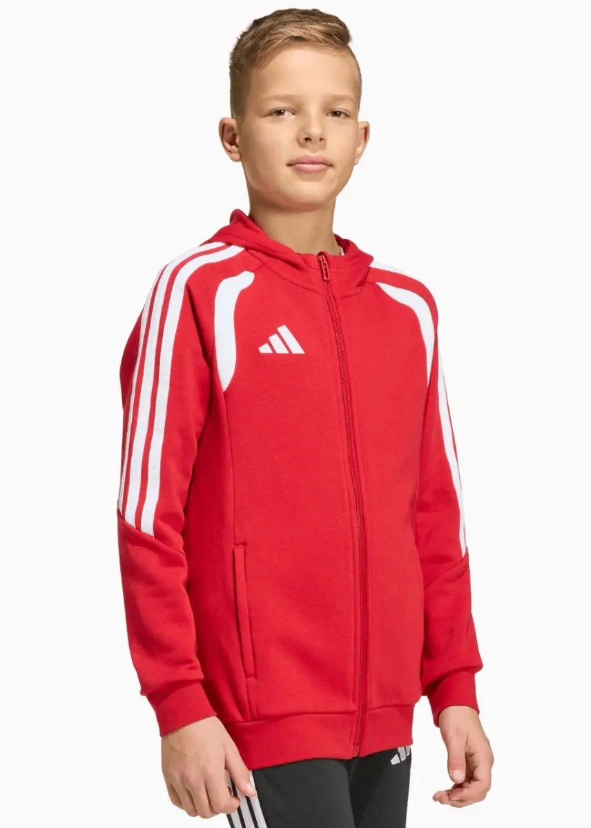 Bluza dla dzieci adidas Tiro 26 League Sweat Full Zip Hoodie KF9101