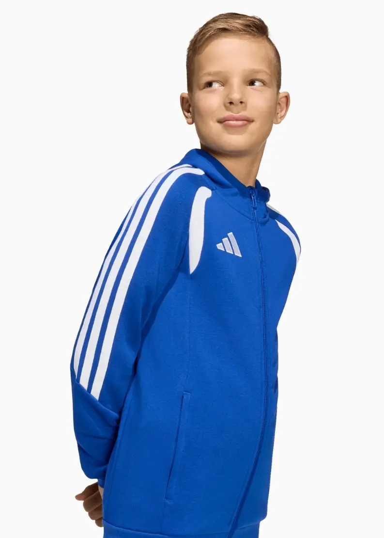 Bluza dla dzieci adidas Tiro 26 League Sweat Full Zip Hoodie KF9102