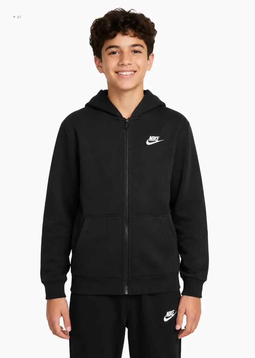 Bluza dla dzieci Nike Sportswear Club Fleece FD3004 010