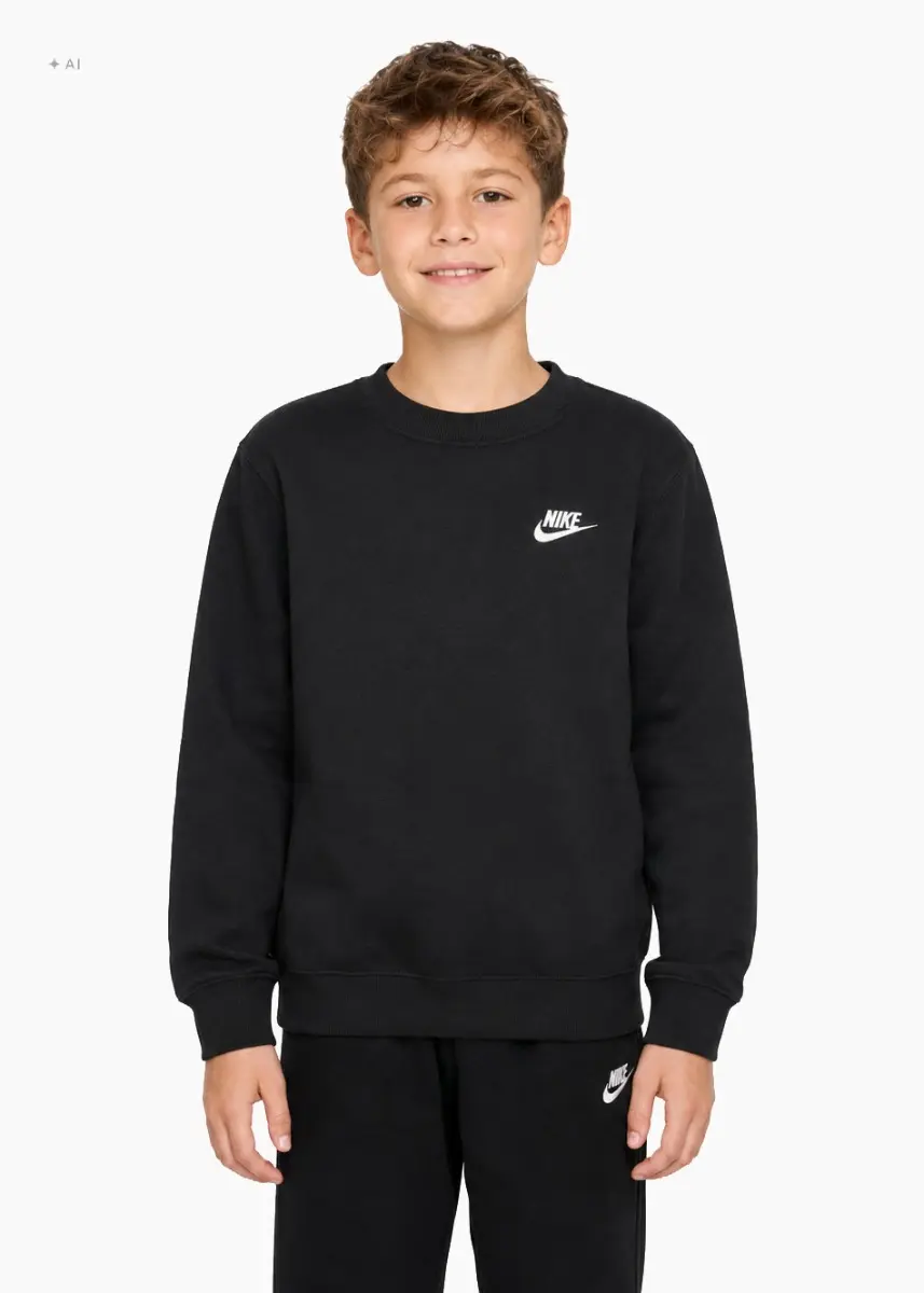 Bluza dla dzieci Nike Sportswear Club Fleece FD3006 010