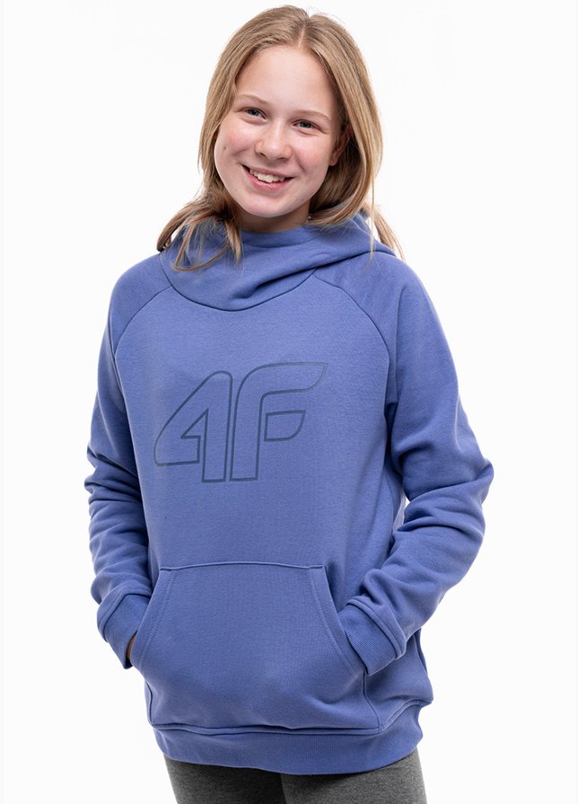 4F Bluza dla dziewczynki HJZ22 JBLD002 32S 4F Bluza dla dziewczynki HJZ22 JBLD002 32S