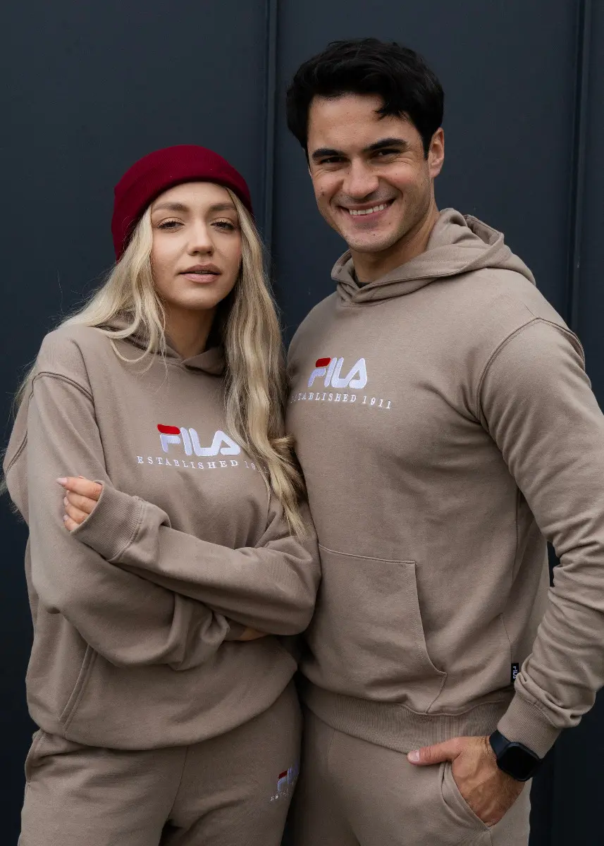 Fila Bluza unisex Valsera beżowa FAU0227 70008