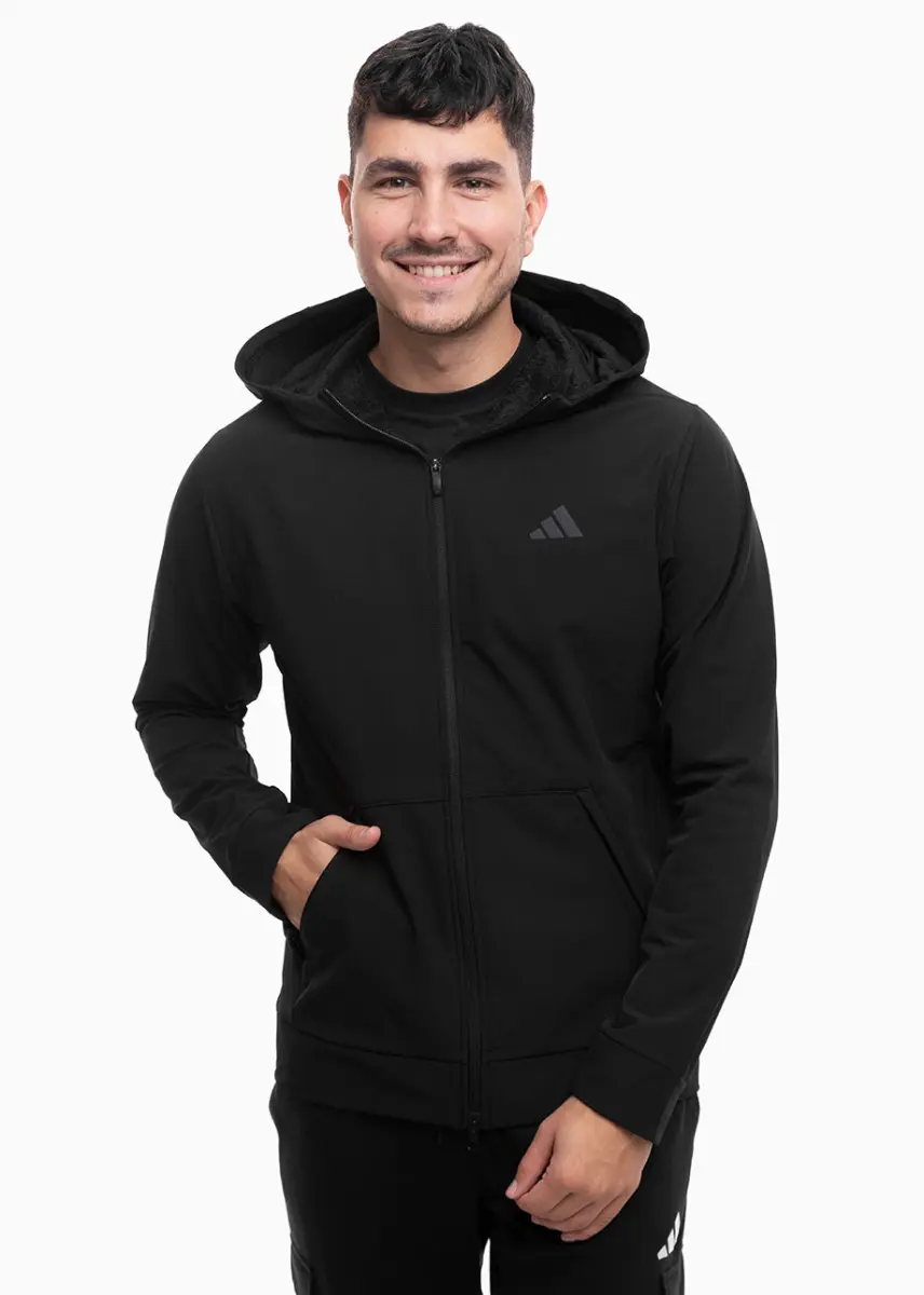 adidas Bluza męska Designed for Training COLD.RDY Full-Zip Hoodie IN5607