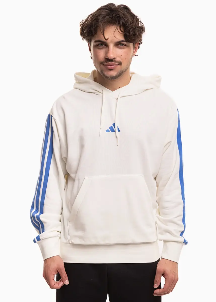 Bluza męska adidas Essentials 3-Stripes French Terry Hoodie KD4901