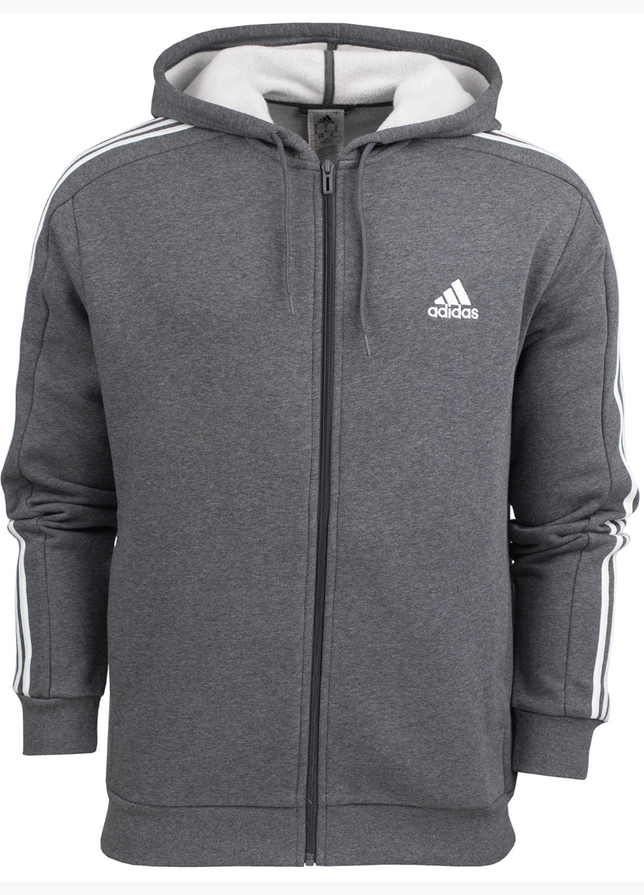 adidas Bluza męska Essentials Fleece 3-Stripes Full-Zip IJ6480 adidas Bluza męska Essentials Fleece 3-Stripes Full-Zip IJ6480