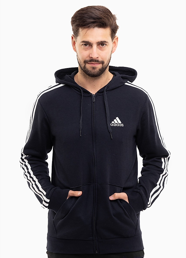 adidas Bluza Męska Essentials Full-Zip Hoodie GK9033 adidas Bluza Męska Essentials Full-Zip Hoodie GK9033