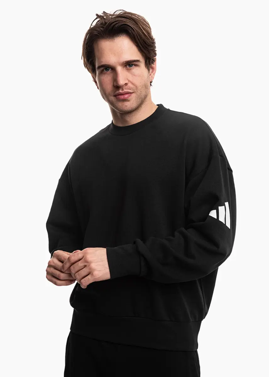 adidas Bluza męska Essentials Loose Fit 3 Bar Logo JF3542