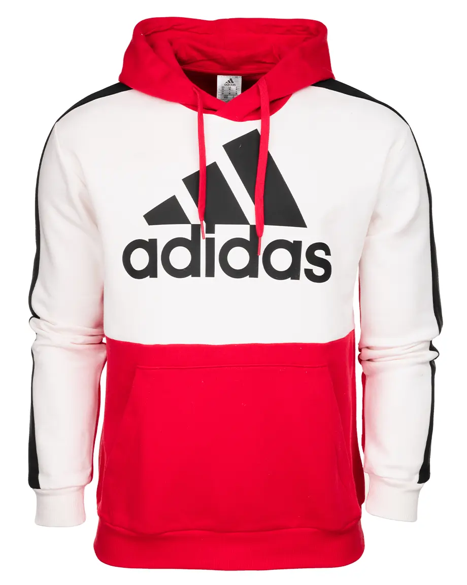 adidas Bluza męska Essentials Colorblock Fleece Hoodie HE4323
