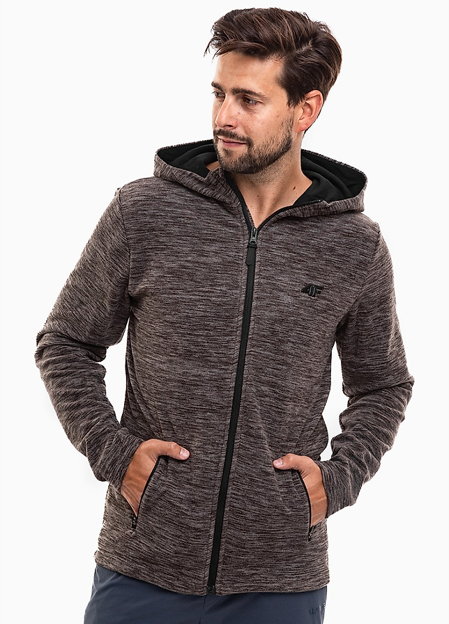 4F Bluza męska polarowa H4Z22 PLM351 24M 4F Bluza męska polarowa H4Z22 PLM351 24M