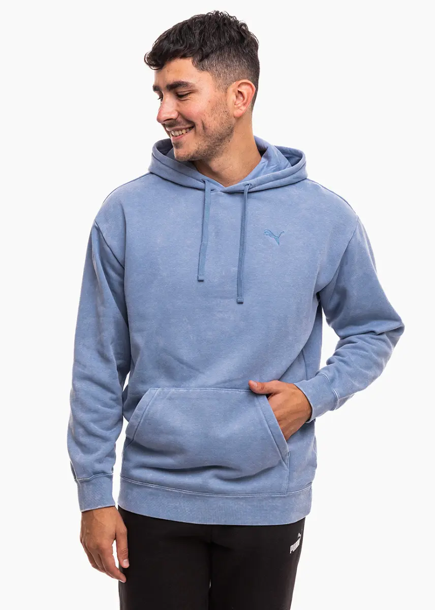 PUMA Bluza męska ESS Elevated Relaxed Wash Hoodie 688049 34