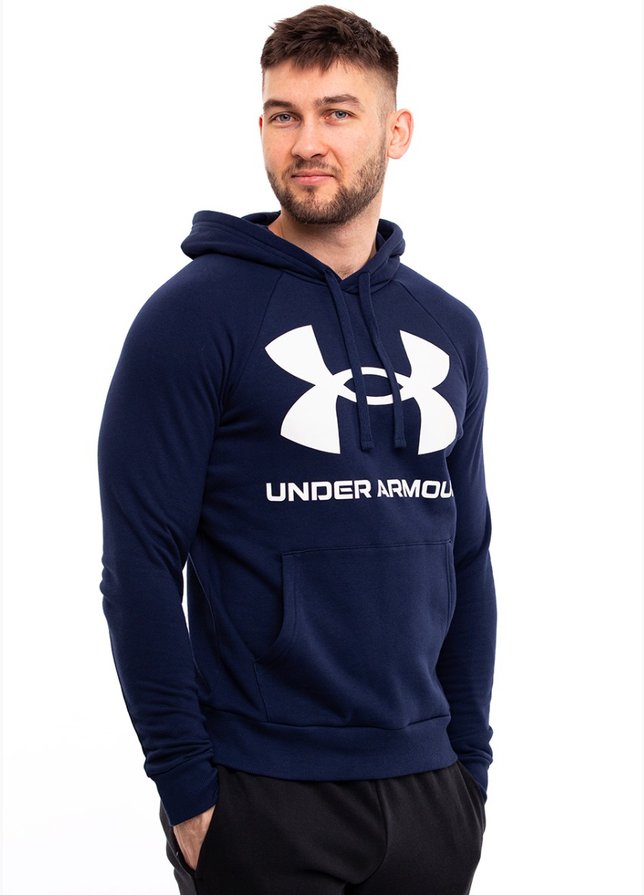 Under Armour Bluza Męska Rival Fleece Big Logo HD 1357093 410 Under Armour Bluza Męska Rival Fleece Big Logo HD 1357093 410
