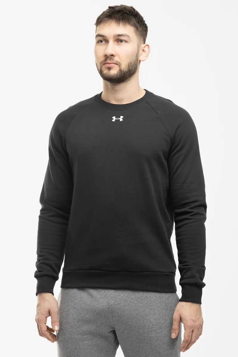 Under Armour Bluza męska Rival Fleece Crew 1379755 001