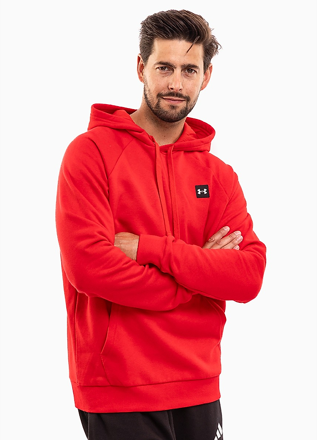 Under Armour Bluza Męska Rival Fleece Hoodie 1357092 600 Under Armour Bluza Męska Rival Fleece Hoodie 1357092 600