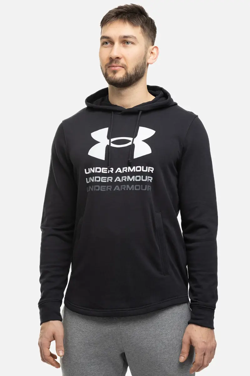 Under Armour Bluza męska UA Rival Terry Graphic Hoodie 1386047 001