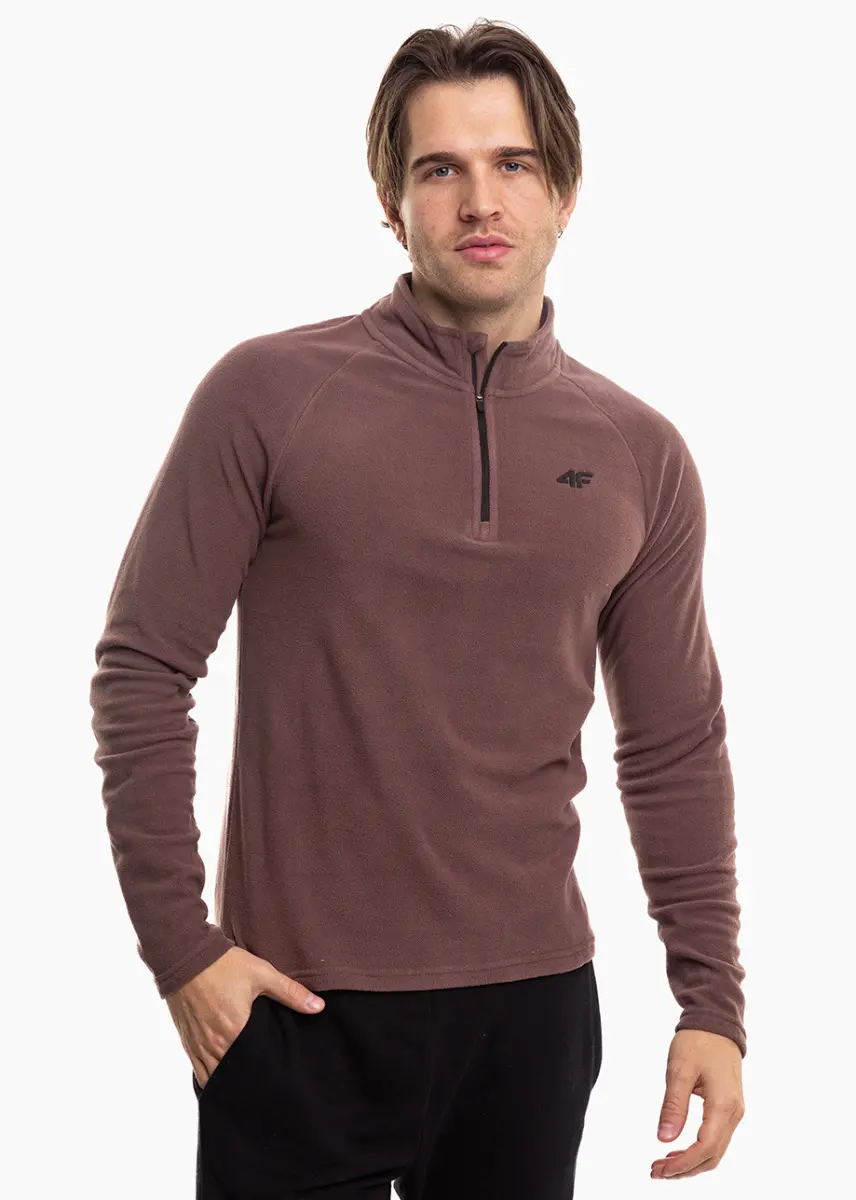 4F Bluza polarowa męska M065 4FWAW25UFLEM065 80S