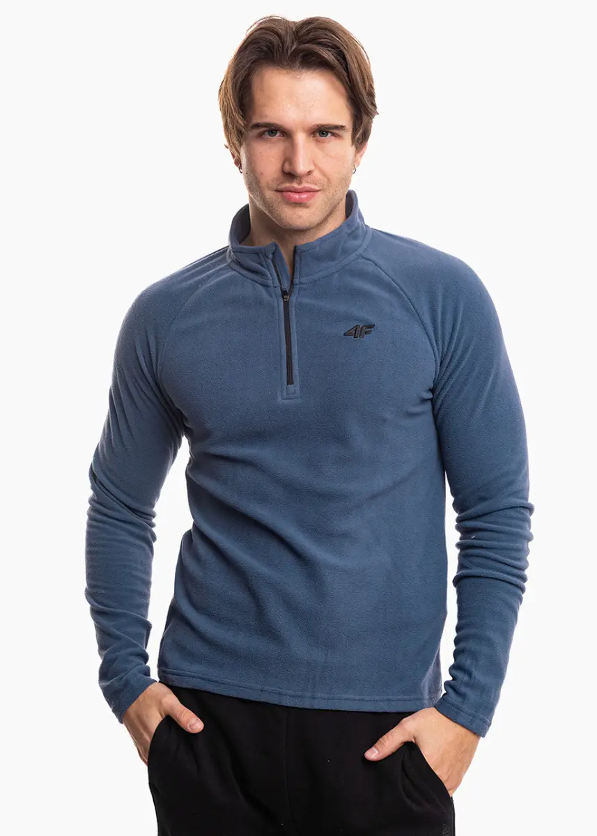 4F Bluza polarowa męska M065 4FWAW25UFLEM065 32S