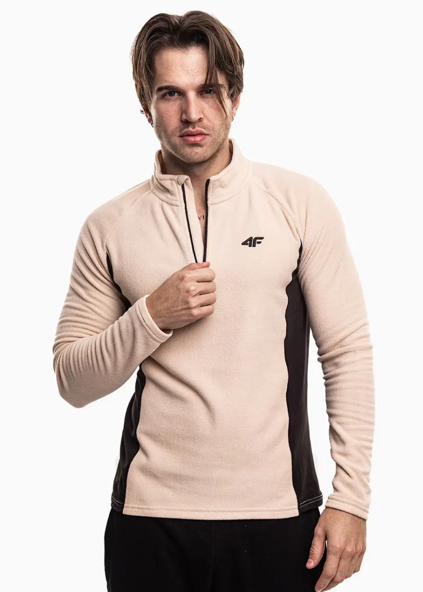 4F Bluza polarowa męska M066 4FWAW25UFLEM066 83S