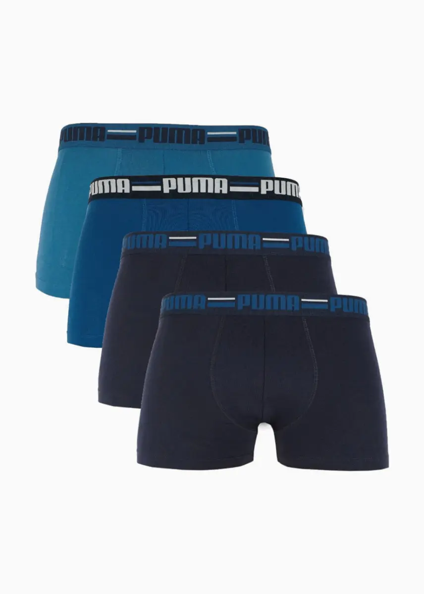 Bokserki męskie Puma Brand Elastic 4pak 938197 02