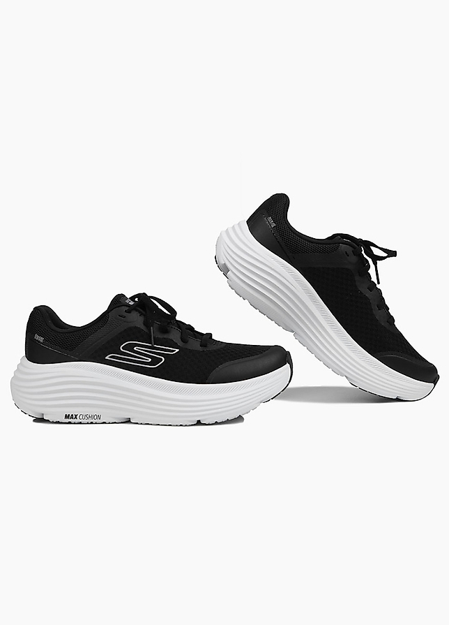 Skechers Buty damskie Max Cushining 129470 BKW Skechers Buty damskie Max Cushining 129470 BKW