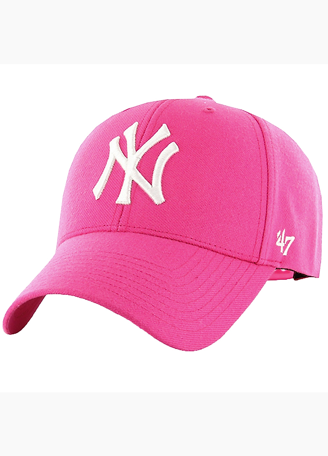 '47 Czapka z daszkiem New York Yankees Magenta B-MVPSP17WBP-MA '47 Czapka z daszkiem New York Yankees Magenta B-MVPSP17WBP-MA